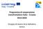 Programma di cooperazione transfrontaliera Italia - Croazia Gruppo di lavoro Arco Adriatico Ionico