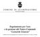 Regolamento per l uso e la gestione del Teatro Comunale Leonardo Sciascia