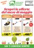 Scopri le offerte del mese di maggio