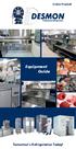 Guida Prodotti. Equipment Guide. Tomorrow s Refrigeration Today!