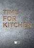 2 TIME FOR KITCHEN TIME FOR PASSION