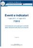 Eventi e indicatori. 1 luglio luglio /2012. Commissione comunale per il controllo della rilevazione dei prezzi al consumo