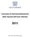 I processi di internazionalizzazione delle imprese dell area milanese