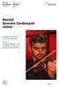 Recital Gennaro Cardaropoli violino