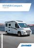 HYMER Compact. Il compagno sportivo. HYMER Compact