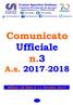 LOTTERIA PER AUTOFINANZIAMENTO DELLE SOCIETA SPORTIVE CALENDARI DEFINITIVI CAMPIONATI CSI