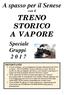 TRENO STORICO A VAPORE