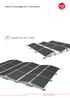 Sistemi di montaggio per il fotovoltaico SISTEMI PER TETTI PIANI.