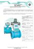 WATER TREATMENTDIVISION DI.MPOSERIES MISURATORI DI PORTATA A INDUZIONE MAGNETICA MAGNETIC INDUCTION FLOW METER