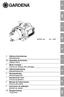 3000/3 Jet Art D Gebrauchsanweisung Gartenpumpe GB Operating Instructions Garden Pump