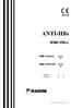 ANTI-HBs IEMA WELL REF KHB3IW REF KHB3IWB. Italiano p. 3 English p. 12. M84 Rev.07 03/2007 Pag. 1/ 24