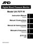 Digital Blood Pressure Monitor. Model UA-767F-W