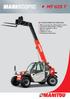 MT 625 T. Un ConCenTrATo di MAniToU