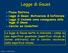 Flusso Elettrico Legge di Gauss: Motivazione & Definizione Legge di Coulomb come conseguenza della legge di Gauss Cariche sui Conduttori