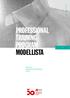 PROFESSIONAL TRAINING PROGRAM MODELLISTA