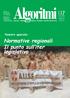 Algoritmi. Normative regionali Il punto sull iter legislativo. Numero speciale: anno XXII. dicembre