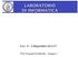 Lez. 5 I dispositivi di I/O. Prof. Pasquale De Michele Gruppo 2