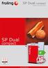 SP Dual compact Caldaia a legna e pellet. SP Dual. compact.