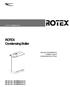 ROTEX Condensing Boiler