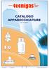 tecnigas CATALOGO APPARECCHIATURE ed s.r.l.  Tel Catalogo apparecchiature