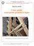 Linee guida costruzione puntelli in legno