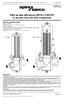 Filtri ad alta efficienza CSF16 e CSF16T in acciaio inox per aria compressa