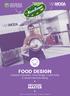FOOD DESIGN creative industries: food design, multimedia & visual merchandising