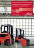 Competenza nella Movimentazione La Compétence en manutention Kompetenz im Materialfluss. Linde Material Handling