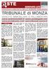 TRIBUNALE di MONZA VENDITE IMMOBILIARI E FALLIMENTARI