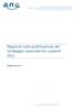 Rapporto sulla pubblicazione del sondaggio nazionale tra i pazienti agosto 2012, V1.1