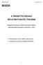 IL PROGETTO SOCIALE DELLA MUTUALITA ITALIANA. Rapporto di missione della Federazione Italiana della Mutualità Integrativa Volontaria - Fimiv