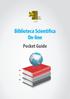 Biblioteca Scientifica On-line. Pocket Guide