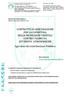 CONTRATTO DI ASSICURAZIONE PER LA COPERTURA DELLE PRODUZIONI VEGETALI CONTRO I DANNI DA AVVERSITA ATMOSFERICHE Agevolato da Contribuzione Pubblica