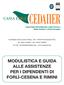 MODULISTICA E GUIDA ALLE ASSISTENZE PER I DIPENDENTI DI FORLÌ-CESENA E RIMINI