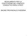 REGOLAMENTO PER LA COSTITUZIONE DEL COMITATO CONSULTIVO DEGLI UTENTI BACINO PROVINCIALE DI MODENA