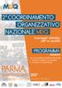 PARMA 2 COORDINAMENTO ORGANIZZATIVO NAZIONALE MDQ PROGRAMMA NOVEMBRE manager didattici per la qualità. sessioni