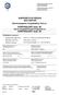 RAPPORTO DI PROVA TEST REPORT Electromagnetic Compatibility Test on. KONTROLDRY mod. 20 Test di compatibilità elettromagnetica su KONTROLDRY mod.