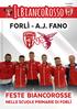 FORLÌ - A.J. FANO FESTE BIANCOROSSE NELLE SCUOLE PRIMARIE DI FORLÌ N. 6/2017