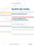 Annuario Qualità dei media. Risultati principali: estratto. Con DATA DI EMBARGO fino al 27 ottobre 2014 alle ore 12:00. fög / Universität Zürich