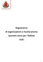 Regolamento. di organizzazione e funzionamento. Sportello Unico per l Edilizia (SUE)