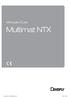Manuale d uso. Multimat NTX. GA_Multimat NTX_IT_ c_0215.indd :53