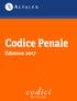 Codice Penale Edizione 2017