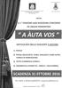 A ÀUTA VOS SCADENZA 31 0TTOBRE 2016 ARTICOLATO NELLE SEGUENTI 4 SEZIONI: La 1 EDIZIONE della RASSEGNA-CONCORSO IN LINGUA PIEMONTESE