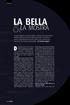 LA BELLA LA MOSTRA. Cinema