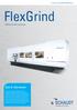 FlexGrind Rettifica cilindrica universale