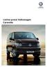 Listino prezzi Volkswagen Caravelle