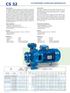 CS 32 ELETTROPOMPE CENTRIFUGHE MONOBLOCCO