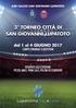 3 TORNEO CITTÀ DI SAN GIOVANNI LUPATOTO