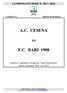 A.C. CESENA F.C. BARI 1908