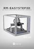 RM-EASYSTEP3D CNC DESKTOP ROUTER FOR MILLING AND ENGRAVING.  2